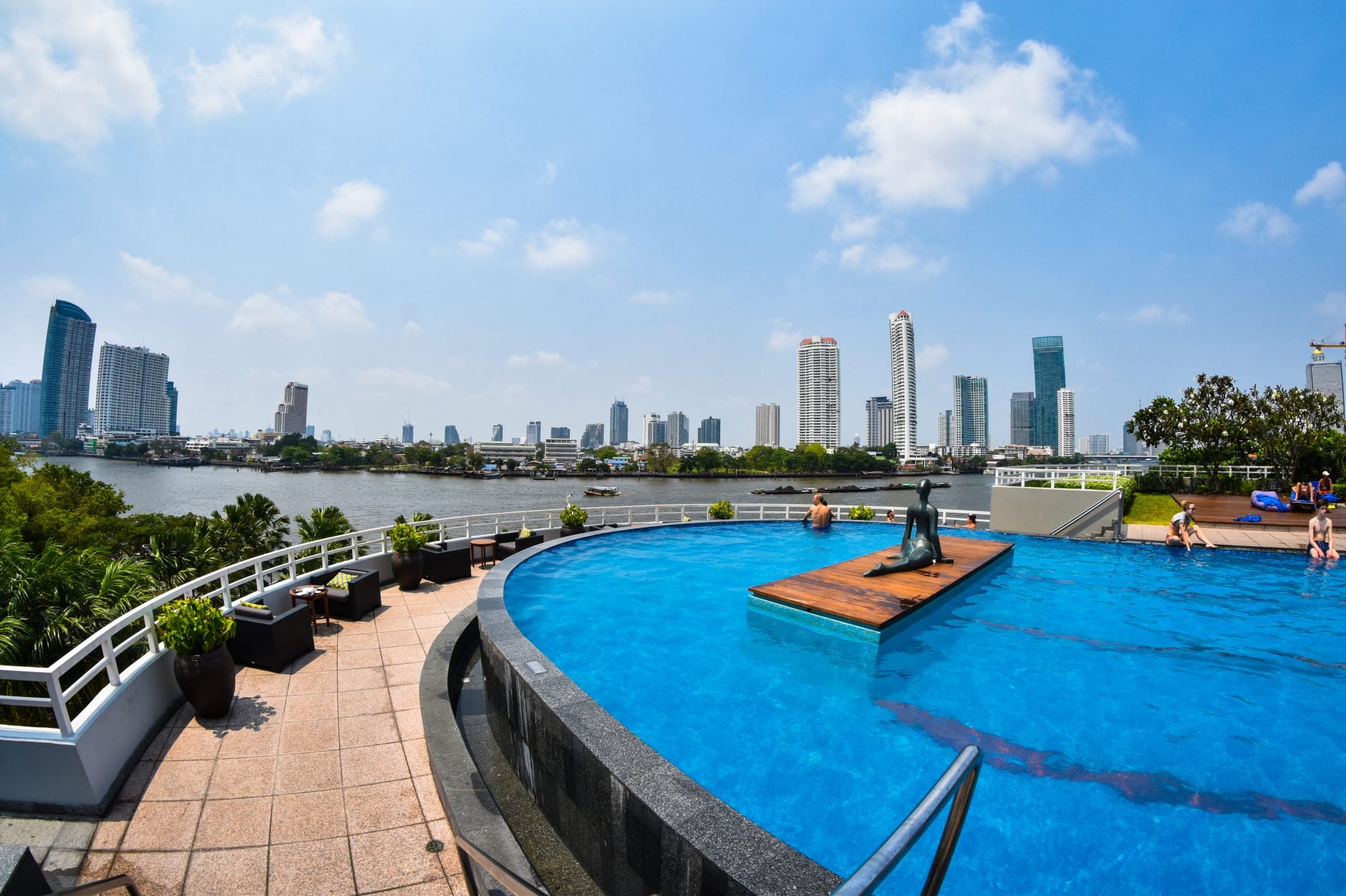 Pool im Chatrium Bangkok